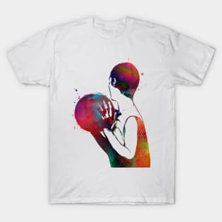 Basketball sport art #basketball T-Shirt